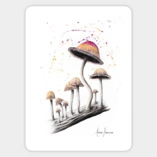 Mushroom Dance Sticker